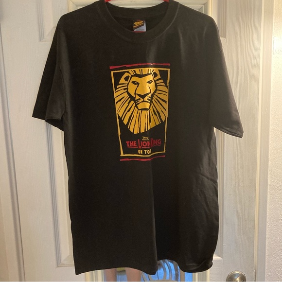 Disney Other - Lion King On Tour The Musical Shirt Musical Broadway Size Large